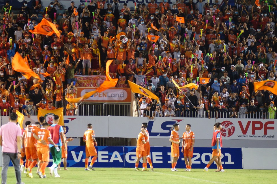 Đội Bình Định sẽ hỗ trợ tuyển Việt Nam hết mình nếu chọn sân Quy Nhơn làm địa điểm tập huấn. Ảnh: Nguyễn Đăng.