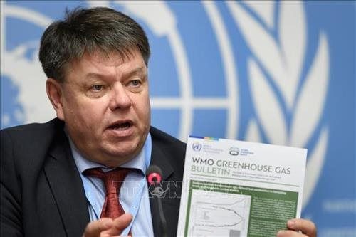 Tổng Thư ký Tổ chức Khí tượng Thế giới Petteri Taalas. Ảnh: AFP/TTXVN