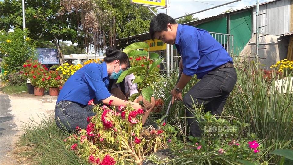 Ngay sau lễ phát động, gần 100 đoàn viên, thanh niên đã ra quân trồng mới nhiều cây xanh tại tuyến đường Mai Văn Bộ, phường Thuận Hưng, quận Thốt Nốt, thành phố Cần Thơ. Không khí diễn ra trở nên sôi nổi hơn bao giờ hết.