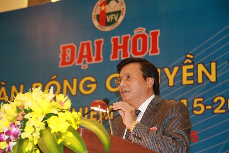 Ông Lê Văn Thành đang là Chủ tịch đương nhiệm của bóng chuyền Việt Nam. Ảnh:  NGỌC HẢI