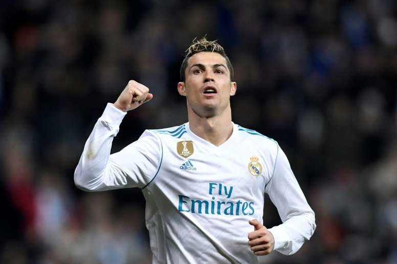 Ronaldo khi còn trong màu áo Real Madrid. Ảnh: AFP.