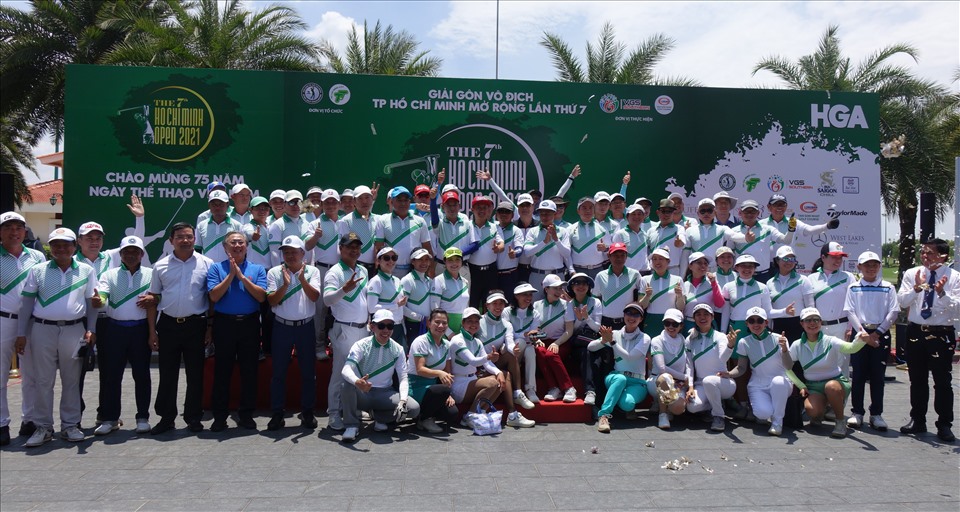Giải golf TPHCM mở rộng lần thứ 7 năm 2021 sẽ bế mạc hôm 27.3, đúng ngày kỷ niệm 75 năm Thể thao Việt Nam. Ảnh: Nguyễn Đăng.