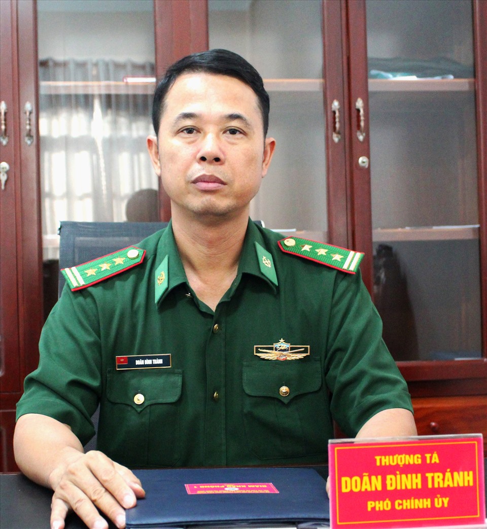Thượng tá Doãn Đình Tránh - Phó Chính ủy BĐBP tỉnh Kiên Giang. Ảnh: BĐBP Kiên Giang cung cấp