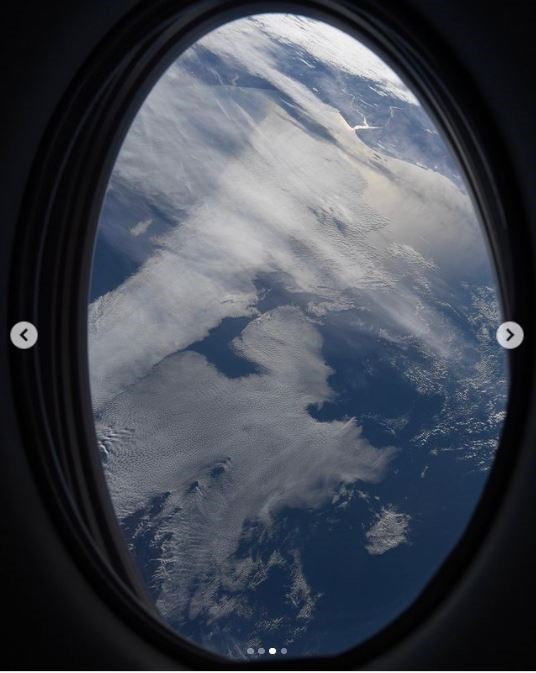 Hình ảnh trái đất chụp từ không gian vũ trụ của phi hành gia NASA ở ISS. Ảnh: NASA.