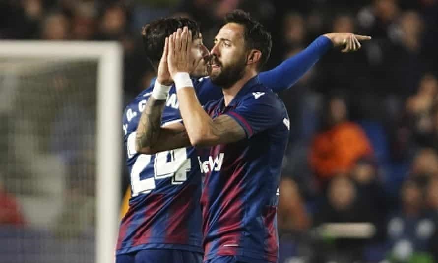 7. José Luis Morales (Tiền vệ cánh trái - Levante): 10 bàn thắng