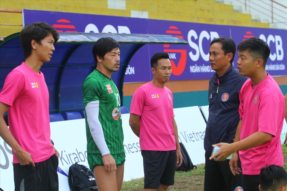 Đội Sài Gòn sẽ có 2 trận sân khách liên tiếp gặp Viettel và Than Quảng Ninh. Ảnh: Thanh Vũ.