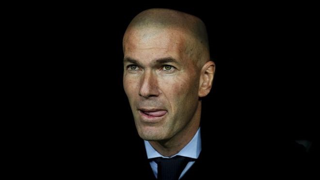 Huấn luyện viên Zidane đang đứng trước áp lực lớn để giúp Real Madrid tìm lại mình. Ảnh: AFP