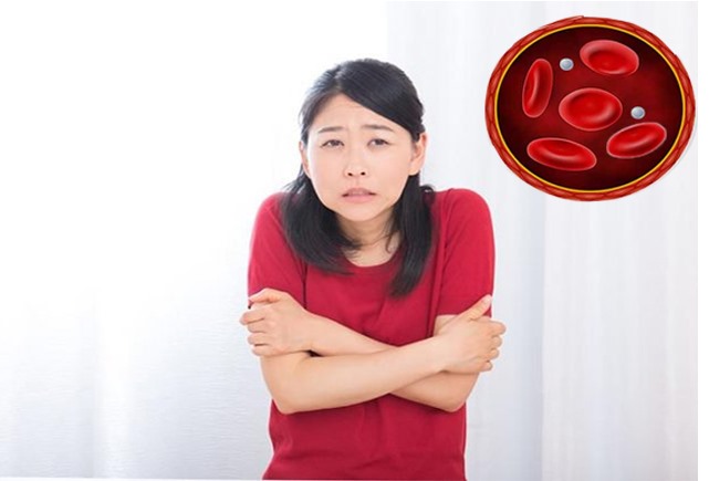 Lượng đường trong máu là nguyên nhân dẫn tới hiện tượng rùng mình hoặc run rẩy. Đồ họa: Hồng Nhật