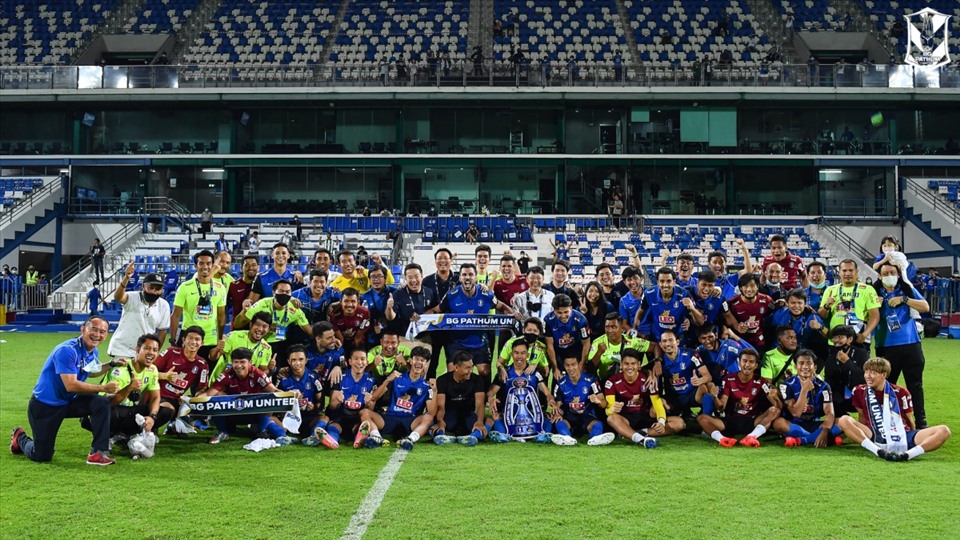 BG Pathum vô địch Thai League 2020-21 trước 6 vòng đấu. Ảnh: BG Pathum