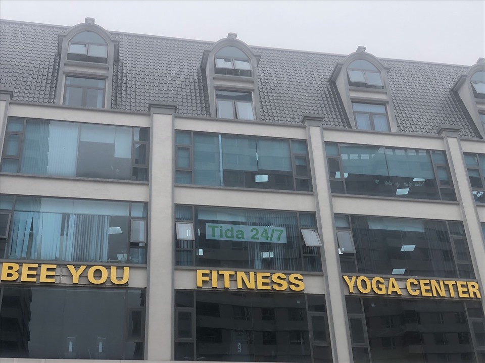 Trung tâm Bee You Fitness & Yoga bất ngờ đóng cửa. Ảnh: Cường Ngô