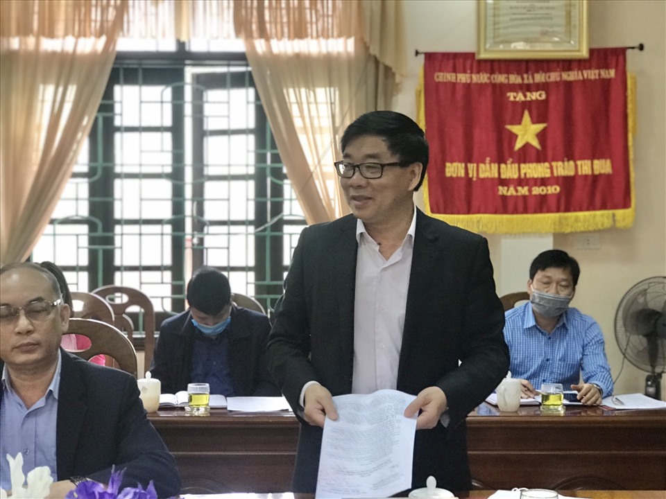 Ông Nguyễn Văn Thông, Phó Bí thư Thường trực Tỉnh uỷ Nghệ An phát biểu tại lễ ký kết. Ảnh: TT