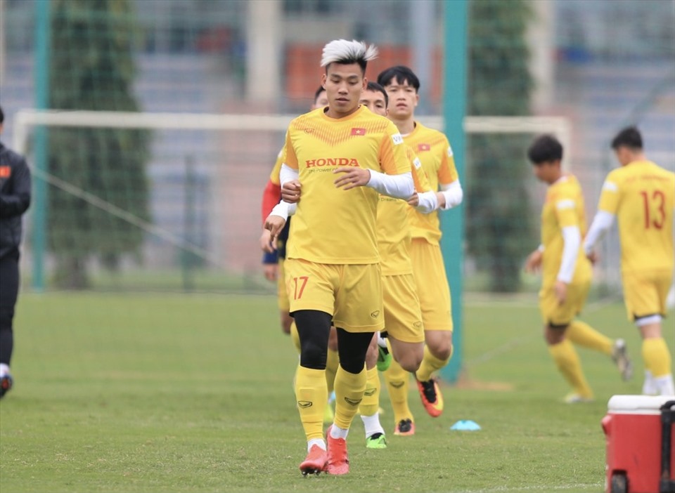 Văn Thanh là một trong những cầu thủ khá đa năng của đội tuyển Việt Nam. Ảnh: Đông Đông