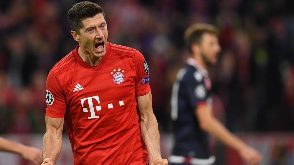 1. Robert Lewandowski (Tiền đạo - Bayern München): 31 bàn thắng