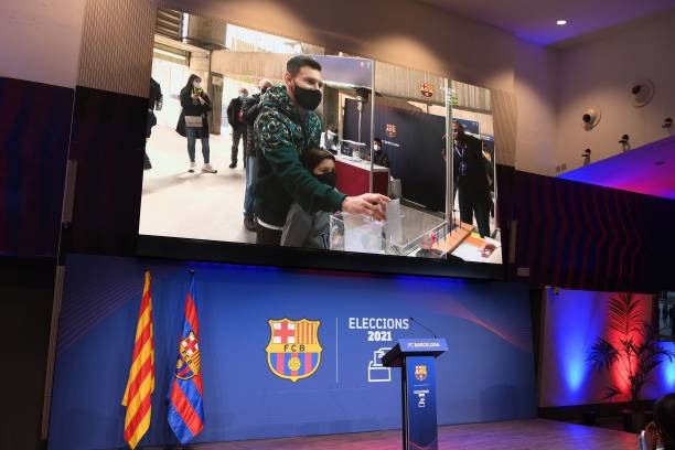 Phiếu bầu của Messi vẫn được giữ kín. Ảnh: AFP
