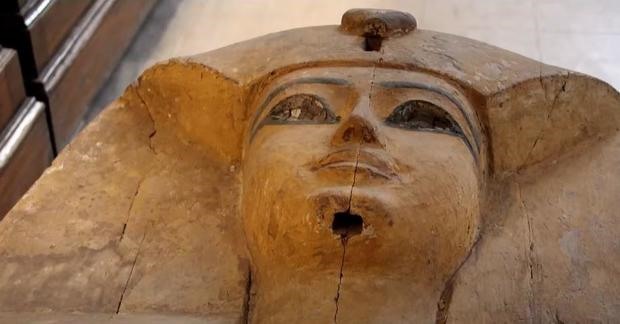 Quan tài chứa xác ướp của pharaoh Sequenere Taa II, người trị vì Ai Cập cổ đại trong triều đại thứ 17 cho đến khoảng năm 1555 trước Công nguyên. Ảnh: Experience Egypt.