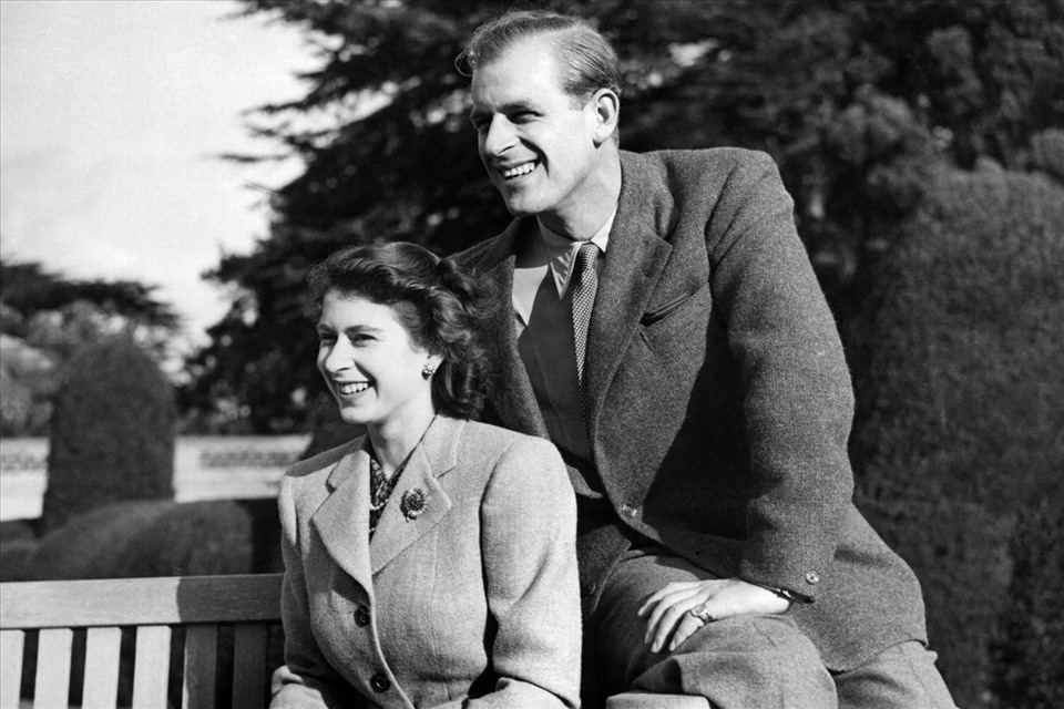 Hoàng thân Philip và Nữ hoàng Elizabeth có cuộc hôn nhân kéo dài hơn 7 thập kỷ. Ảnh: AFP.