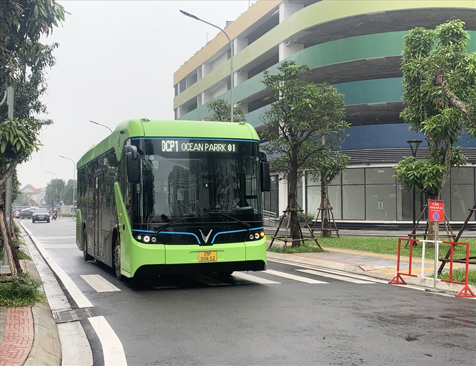 Xe Buýt điện kết nối các khu Vinhomes tại Hà Nội và TpHCM