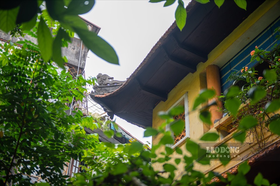 Căn nhà nằm sâu trong con ngõ nhỏ số 6 Đinh Liệt, vốn thuộc sở hữu của vợ chồng cụ Phạm Văn Thanh - Phạm Thị Tề. Ngôi nhà được xây năm 1945, dưới bàn tay thiết kế của kiến trúc sư Phạm Khắc Hệ - một KTS có tiếng, thuộc thế hệ đầu tiên của làng KTS Việt Nam.
