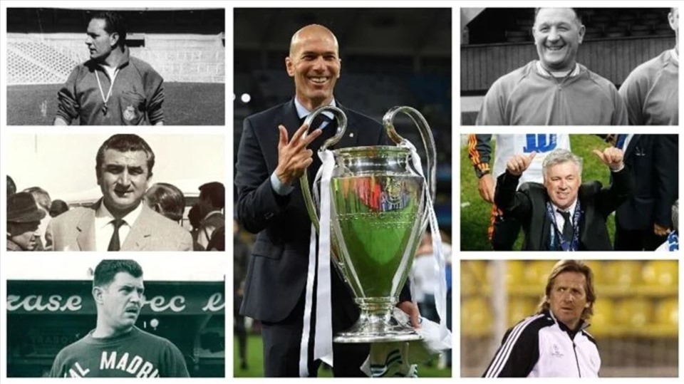 Zidane sẽ làm nên lịch sử nếu giúp Real Madrid vô địch Champions League và La Liga mùa giải 2020-21. Ảnh: Marca