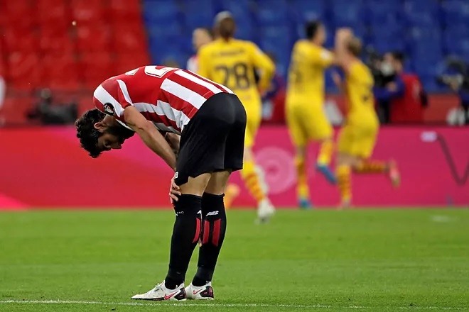 Sự thăng hoa của Barca và sự sụp đổ của Bilbao. Ảnh: AFP.