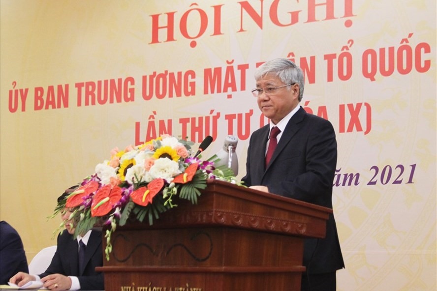 Ông Đỗ Văn Chiến giữ chức Chủ tịch Uỷ ban Trung ương MTTQ Việt Nam. Ảnh: Phạm Đông