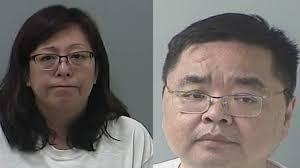 Cặp vợ chồng Li Chen và Yu Zhou. Ảnh: Văn phòng Công tố Mỹ