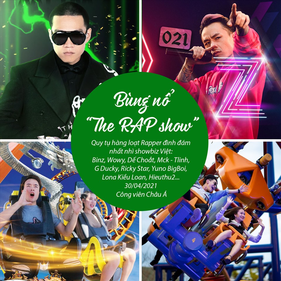 Đêm nhạc Rap “The Rap show” với các Rapper nổi tiếng hứa hẹn thu hút giới trẻ trong dịp Lễ 30.4-1.5 tại Đà Nẵng (ảnh SDL)