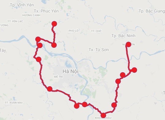 Tuyến đường vành đai 4 sẽ đi qua địa bàn Hà Nội - Hưng Yên - Bắc Ninh. Ảnh minh họa