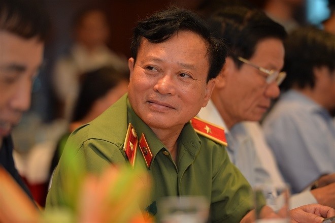 Thiếu tướng, Nhà văn Nguyễn Hồng Thái là một người bạn thân thiết với nhà thơ Hoàng Nhuận Cầm. Ảnh: NVCC