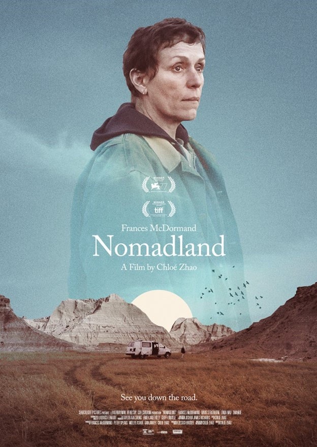 Đạo diễn Chlóe Zhao của Trung Quốc giành giải thưởng đầu tiên tại Oscar 2021 với tác phẩm Nomadland.