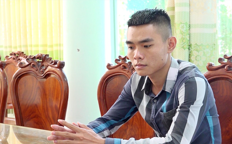 Hai thanh niên ở An Giang đã bị đối tượng Minh chém thương tích.Ảnh: Vũ Tiến