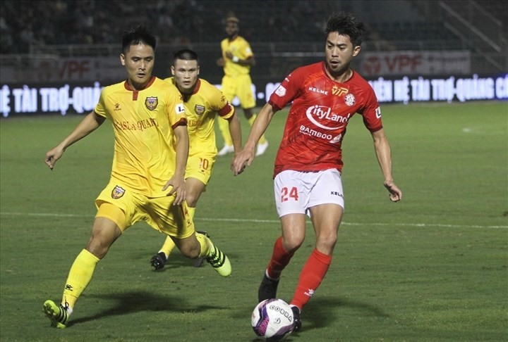 Lee Nguyễn đã có 3 bàn thắng cho TPHCM. Ảnh: Thanh Vũ