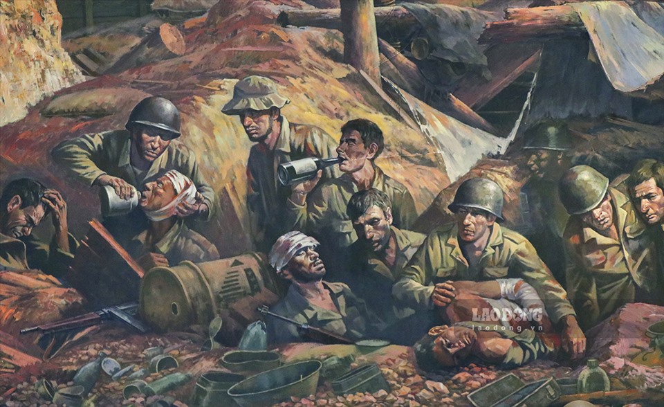 Tranh vẽ người lính: Chiêm ngưỡng những câu chuyện cảm động về những người lính đầy can đảm và dũng cảm được tái hiện đầy tình cảm trong những tác phẩm nghệ thuật đậm chất đặc trưng của Việt Nam.