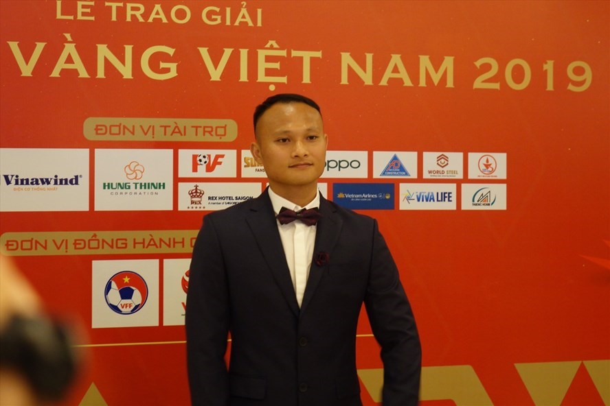 Phong độ xuất sắc giúp Trọng Hoàng đoạt Quả bóng đồng Việt Nam năm 2019. Ảnh: Nguyễn Đăng.