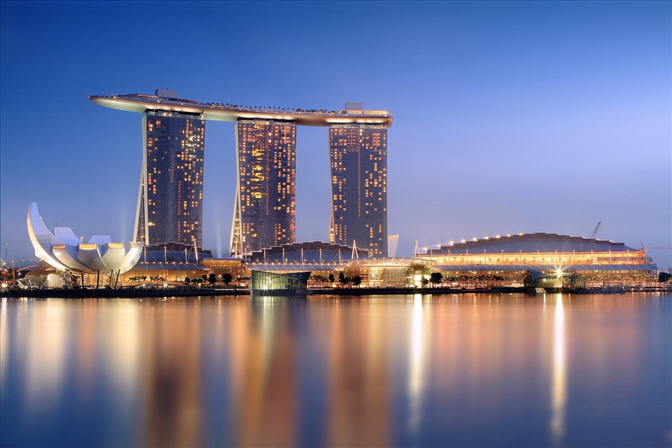 Marina Bay Sands trở thành biểu tượng của Singapore