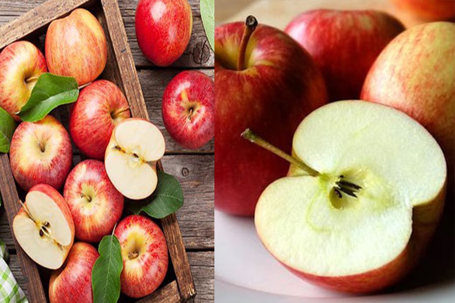 Ăn táo sẽ mang lại nhiều lợi ích cho cơ thể, tuy nhiên vẫn có những “tác dụng phụ“. Đồ hoạ: Linh Chi.