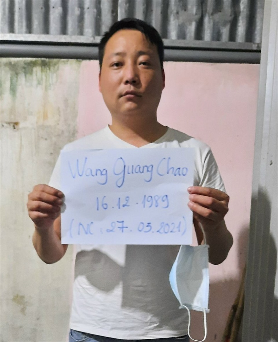 Đối tượng Wang Guang Chao. Ảnh: Nghiêm Túc