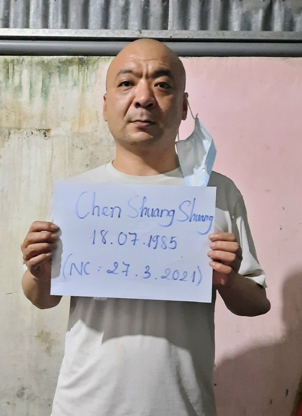 Đối tượng Chen Shuang Shuang- bị phát hiện là người Trung Quốc nhập cảnh trái phép. Ảnh: Nghiêm Túc