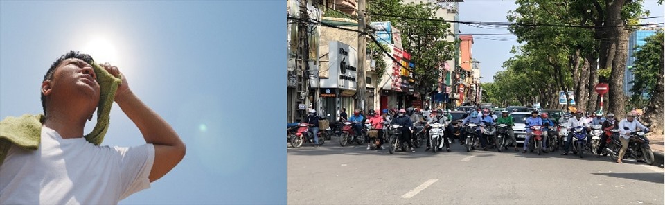 Nắng nóng gây bất lợi đến sức khỏe con người. Ảnh minh họa