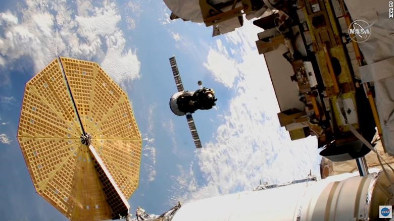 Tàu vũ trụ Soyuz. Ảnh: NASA.