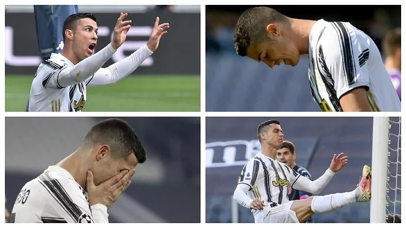 Ronaldo đang có những hành xử rất khác thường lệ. Ảnh: Marca