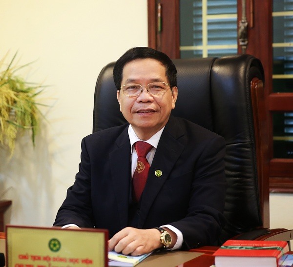 GS.TS Trần Đức Viên, nguyên Giám đốc Học viện Nông nghiệp Việt Nam. Ảnh TS
