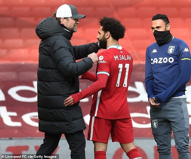 The Kop vẫn chưa có động thái với Salah. Ảnh: Liverpool FC.