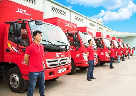 J&T Express đến nay đã có mạng lưới rộng khắp 63 tỉnh thành Việt Nam với hơn 1.900 bưu cục và gần 1.000 xe tải.