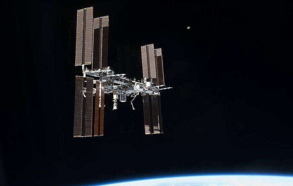 Trạm Vũ trụ Quốc tế (ISS). Ảnh: NASA.