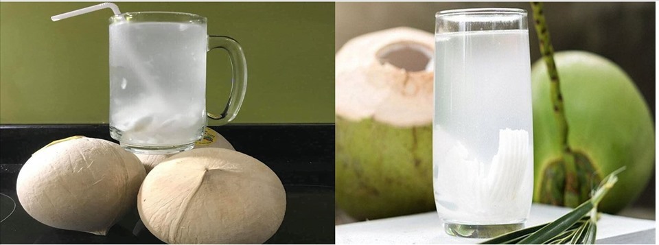 Nước dừa là loại thức uống ưa chuộng vào mùa hè. Ảnh minh họa. Đồ họa: N.A