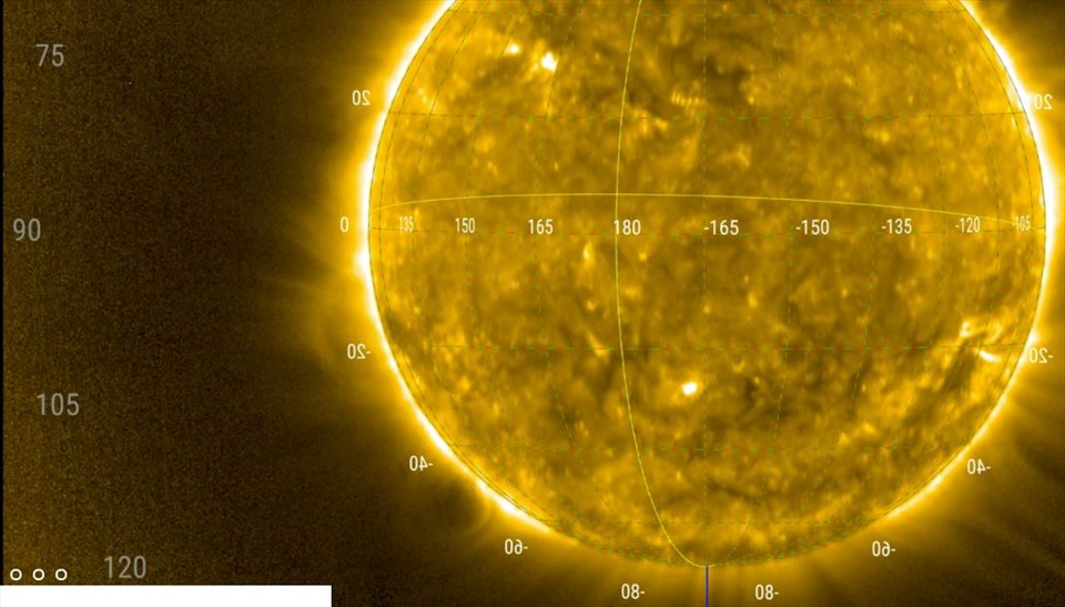 Mặt trời phun trào nhật hoa qua các thiết bị khác nhau trên tàu vũ trụ Solar Orbiter. Nguồn: Cơ quan Vũ trụ Châu Âu.