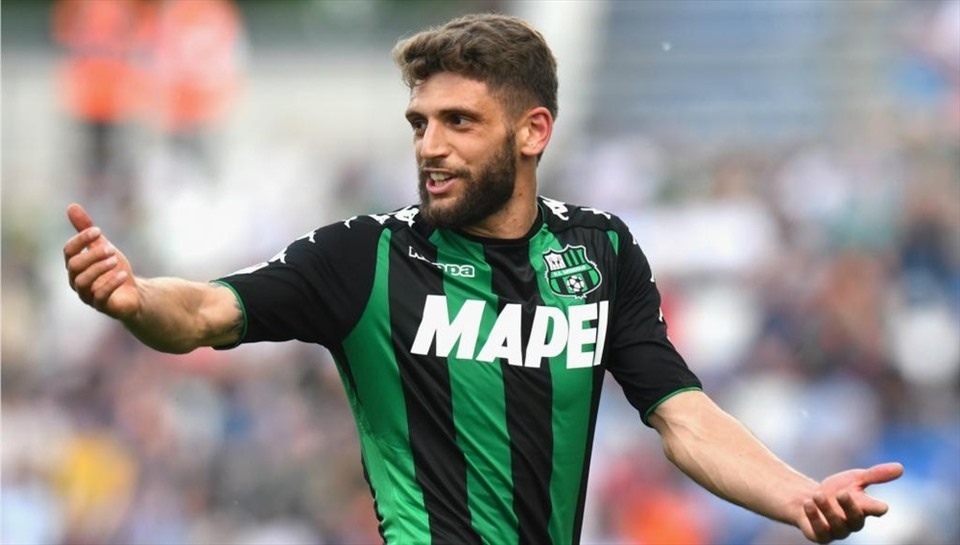 8. Domenico Berardi (Tiền đạo/Sassuolo): 16 bàn thắng