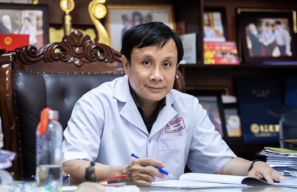 GS Phạm Như Hiệp - Giám đốc Bệnh viện Trung ương Huế. Ảnh: BV.