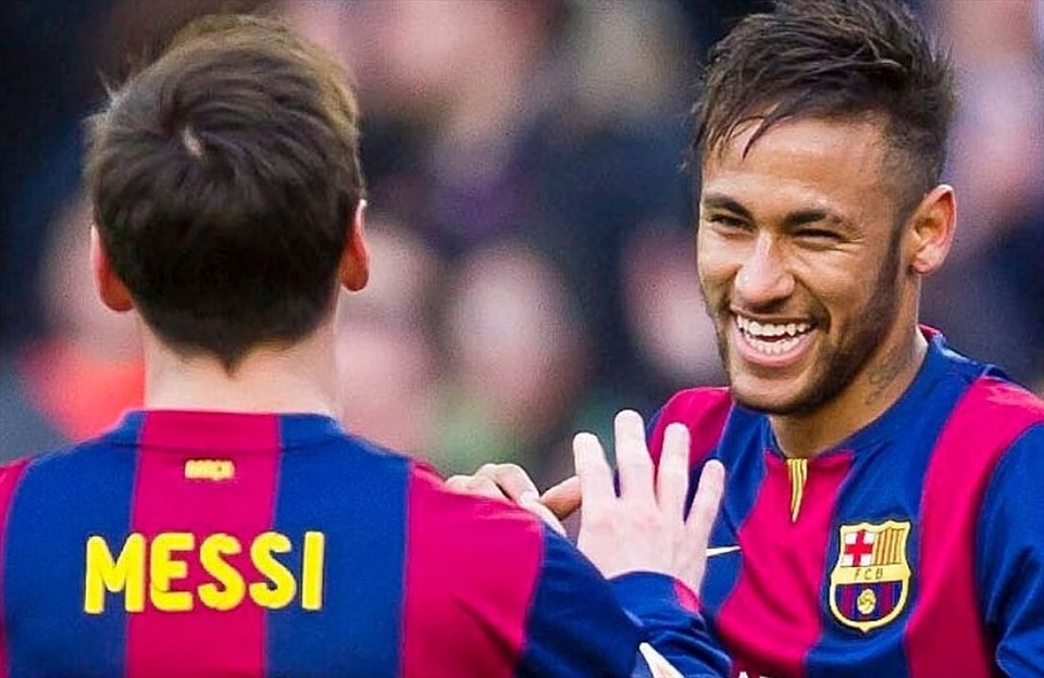 Neymar hồi còn khoác áo Barcelona. Ảnh: AFP.